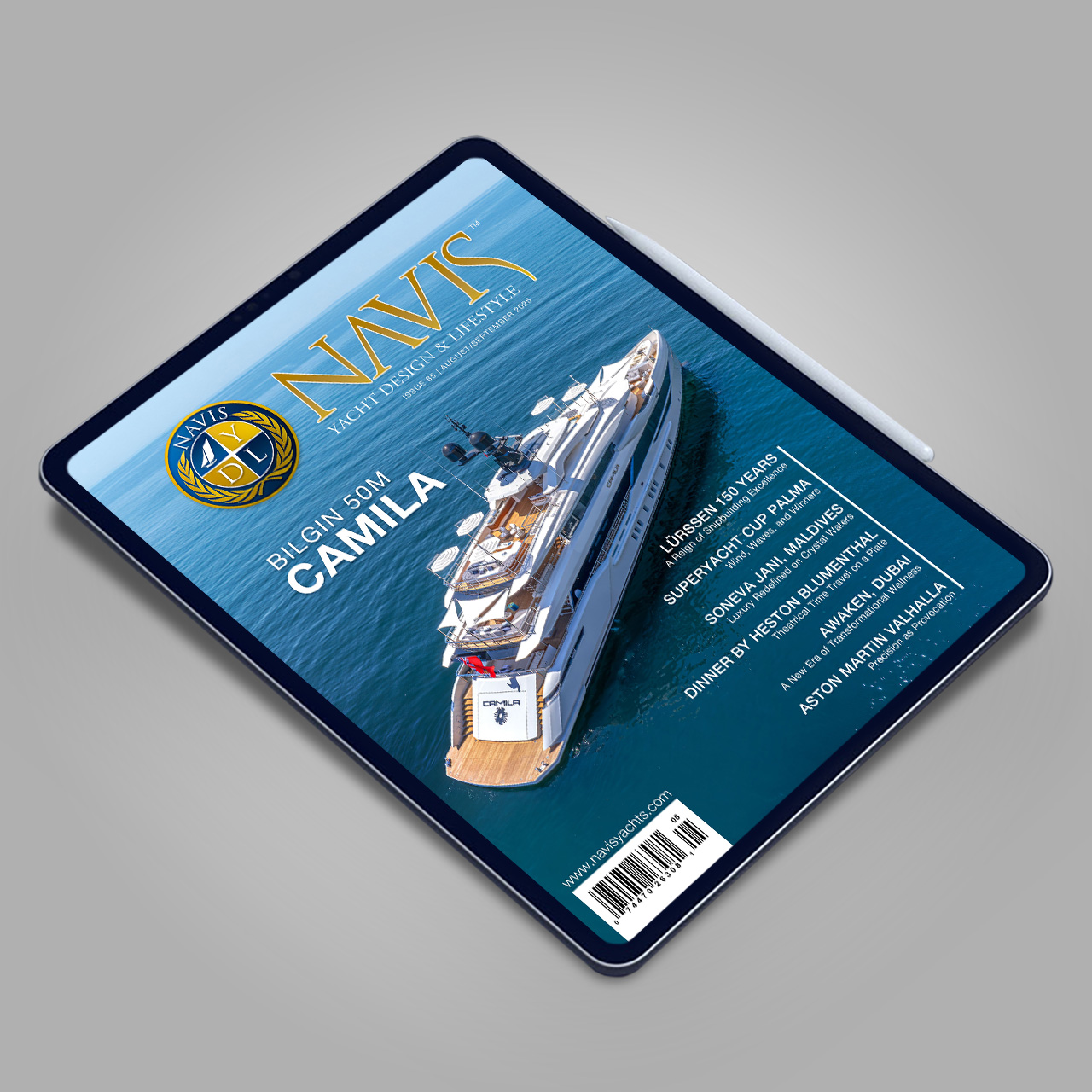 NAVIS Luxury Yacht Magazine Issue 85
